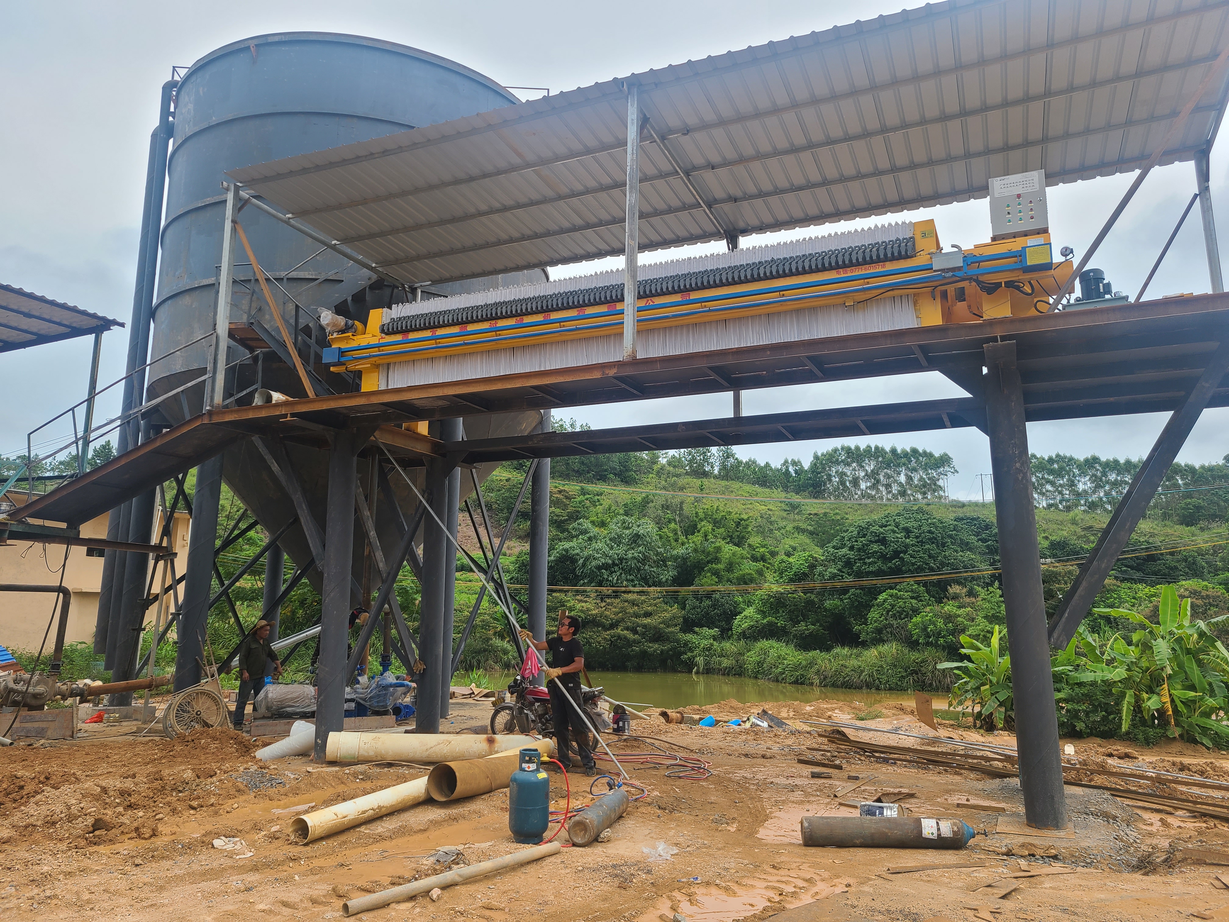 砂石場(chǎng)、洗沙場(chǎng)專用壓濾機(jī)-13
